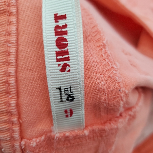 🌵1st KISS Peach colored Denim Shorts Sz. 9 - Picture 5 of 5